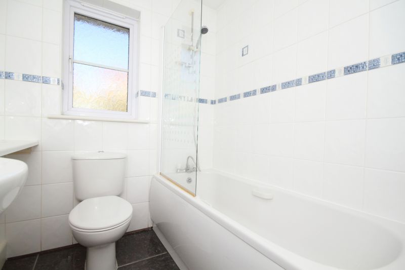 Glass Wall with Frosted Accents